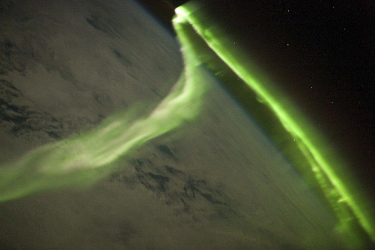 Handout image of Aurora Australis Observed from the International Space Station