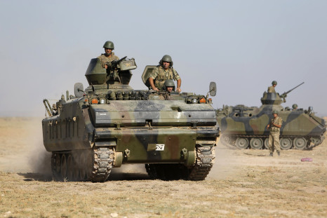 Turkey Troops Near Syrian Border