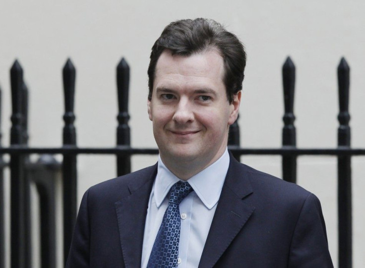 Britain's Chancellor of the Exchequer George Osborne leaves Downing Street in London