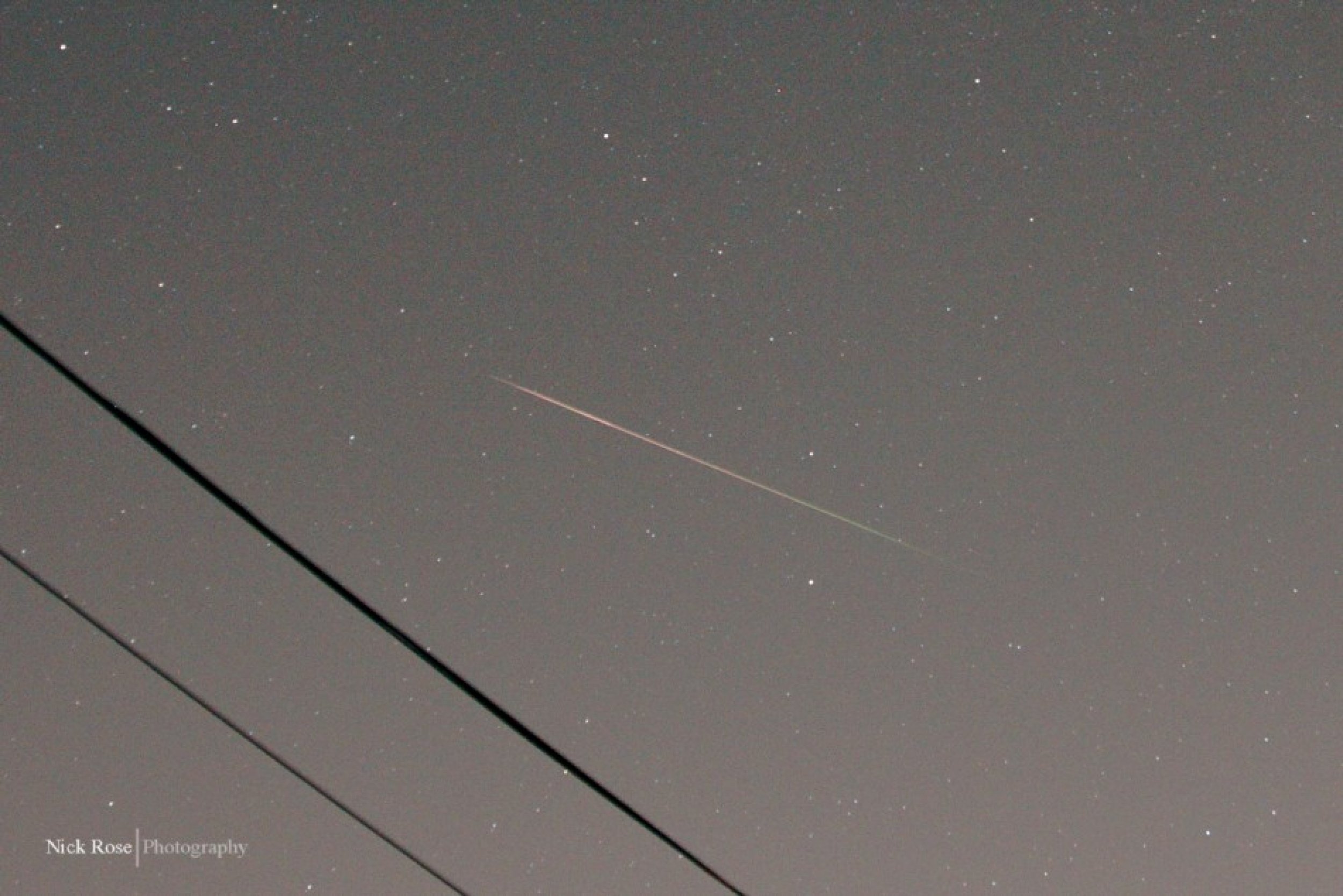 meteor streaks
