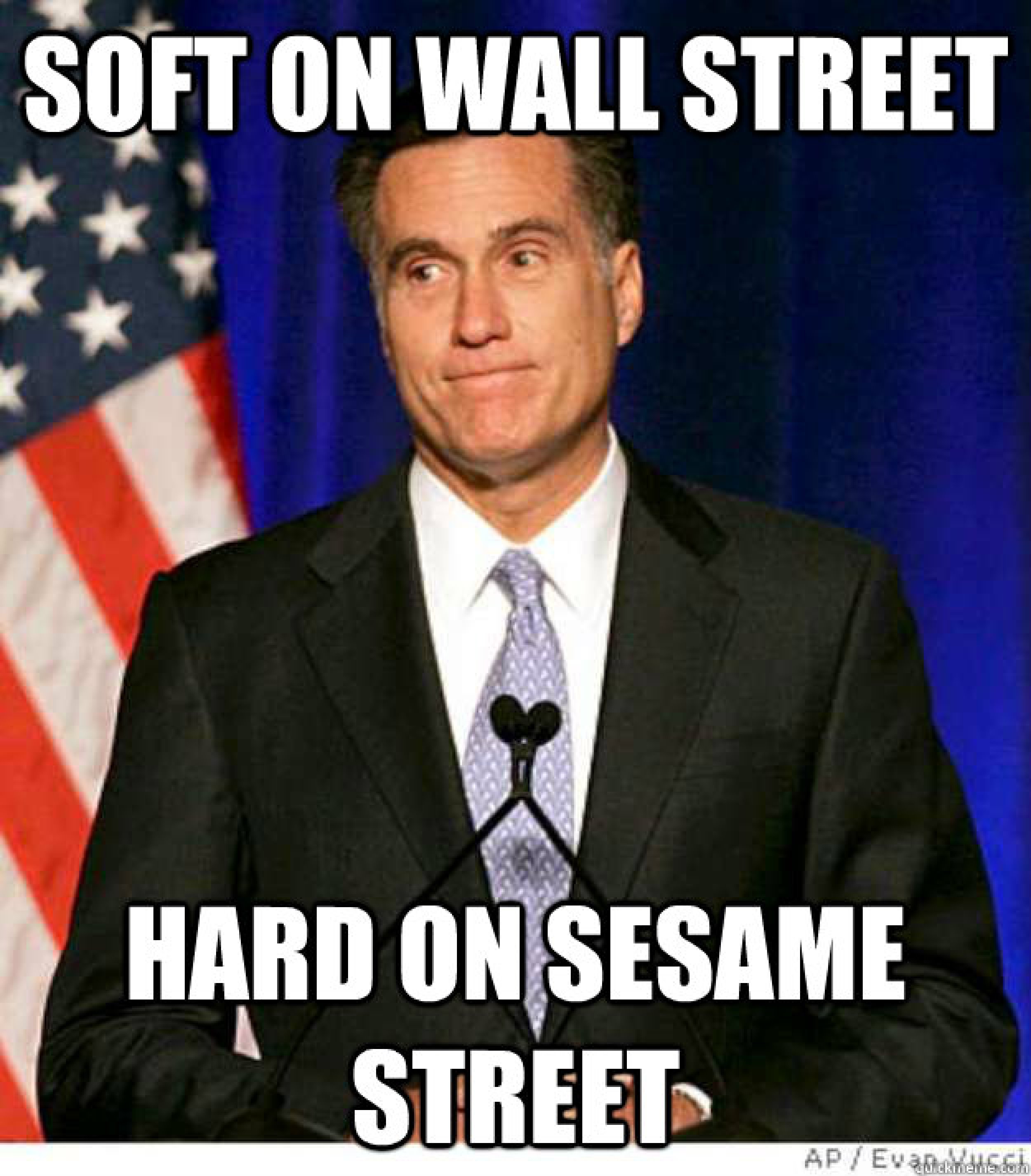 Soft On Wall Street, Hard On Sesame Street