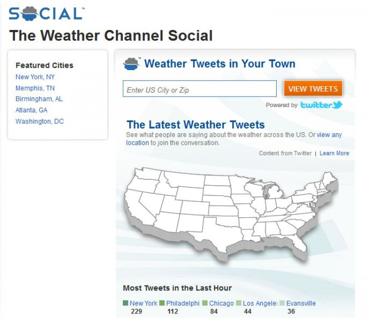 Weather Channel Social