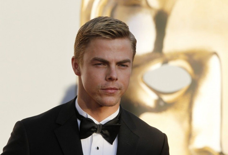 Dancer Derek Hough arrives at the BAFTA Brits to Watch event in Los Angeles, California