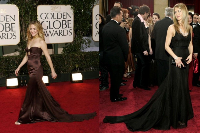 Flaunting their gowns on red carpet