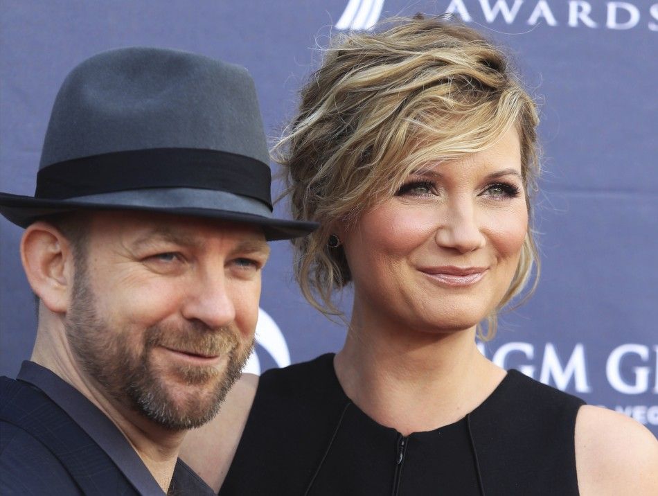 Bush and Nettles of Sugarland arrive at the 46th annual Academy of Country Music Awards in Las Vegas