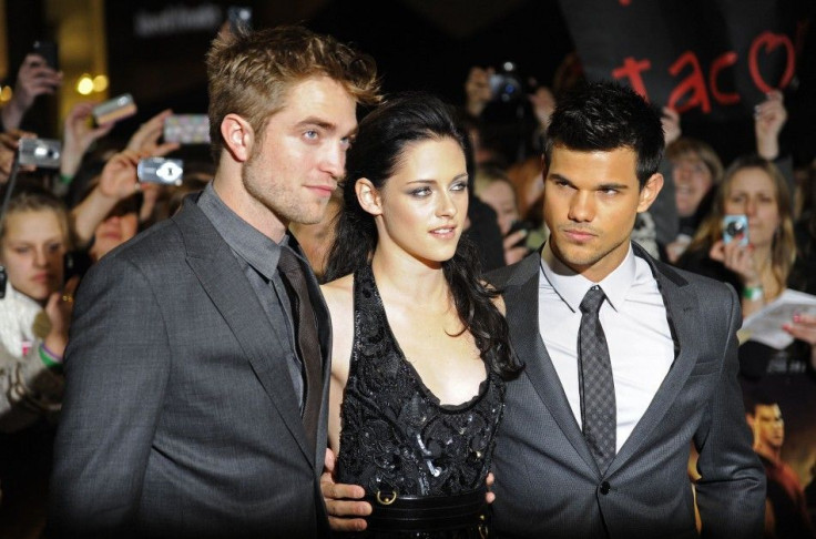 Robert Pattinson, Kristen Stewart, and Taylor Lautner
