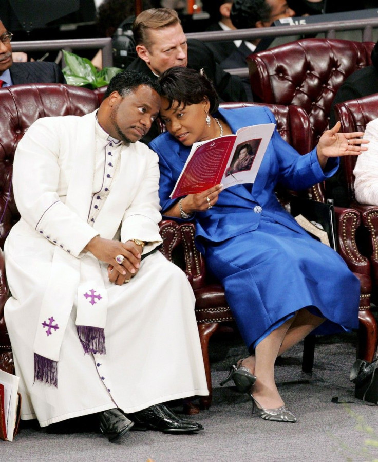 New Birth Missionary Baptist Church Bishop Eddie Long said on Sunday that he's taking a leave from the church to focus on his family after his wife filed for divorce on Friday, according to reports.