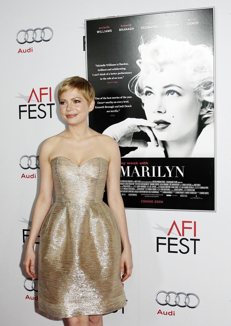 Michelle Williams at the AFI Fest 2011, in Hollywood