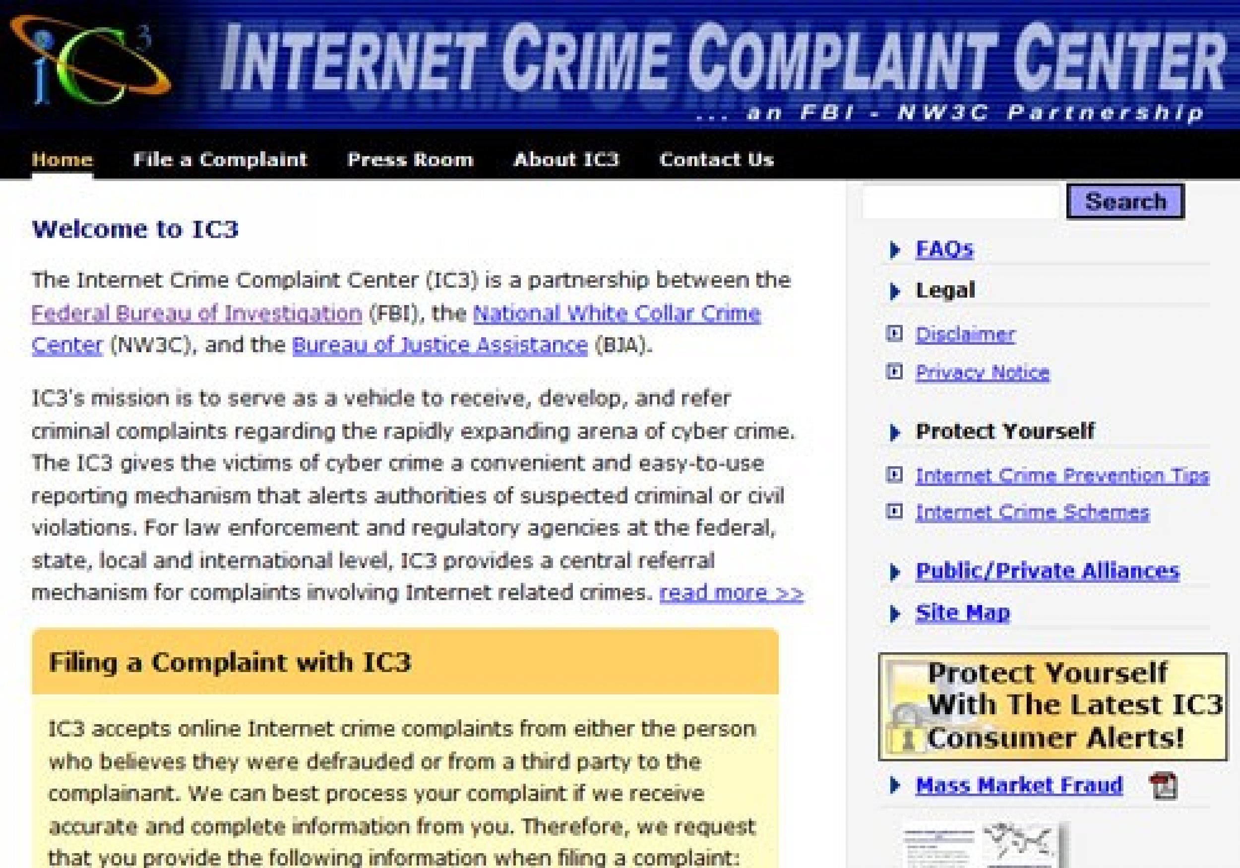 Internet Crime Complaint Center Logs 2 Million Entries | IBTimes