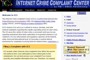 Internet Crime Complaint Center