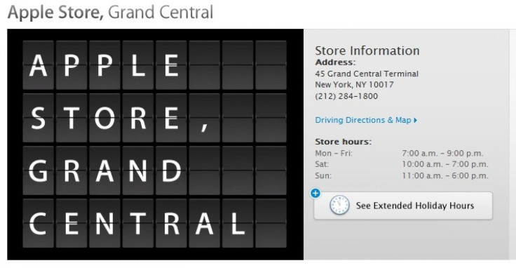Apple Grand Central Store Opens Friday