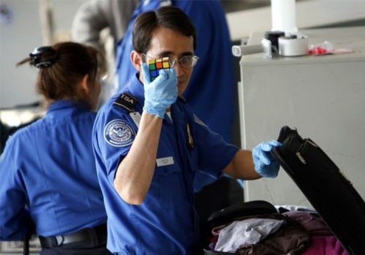 A U.S. Transportation Security Administration (TSA) officer