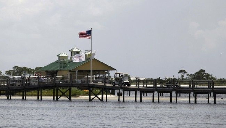 A view of Lime's Bayside Bar and Grill in Panama City Beach August 14, 2010, where U.S. President Barack Obama, first lady Michelle Obama and their daughter Sasha enjoyed lunch during their short vacation on the Florida Gulf Coast. 