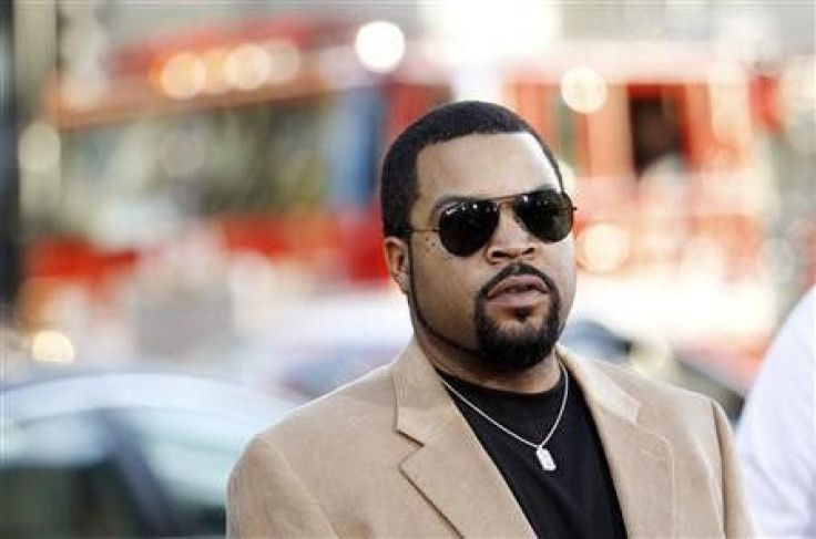 Cast member Ice Cube poses at the premiere of &#039;&#039;Lottery Ticket&#039;&#039; at the Grauman&#039;s Chinese theatre in Hollywood, California