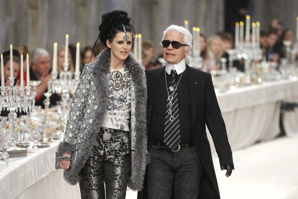 Karl Lagerfeld Just Launched a Line of Affordable Evening Gowns