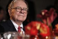 Warren Buffett is pictured in the audience at the 2010 Fortune Most Powerful Women Summit in Washington