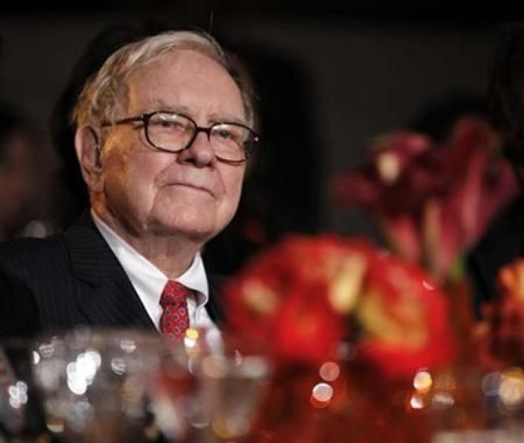 Warren Buffett is pictured in the audience at the 2010 Fortune Most Powerful Women Summit in Washington