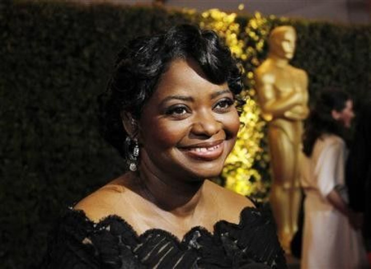 Actress Octavia Spencer from the film &#039;&#039;The Help&#039;&#039; is interviewed at the Academy of Motion Picture Arts and Sciences&#039; 2011 Governors Awards in Hollywood, California