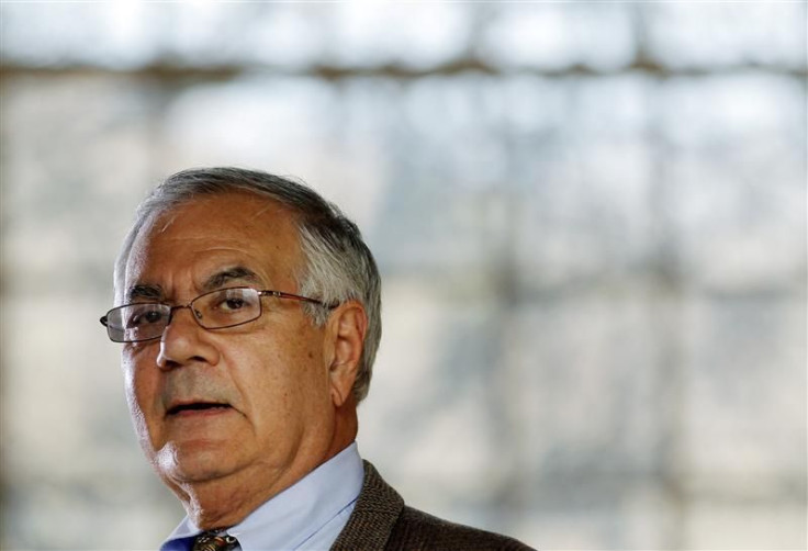 Rep. Barney Frank (D-MA) speaks at a news conference announcing that he would not seek a 17th term in congress next year in Newton