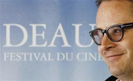 Danish Director Nicolas Winding Refn poses at a photocall for his film ''Drive'' during the 37th American Film Festival in Deauville