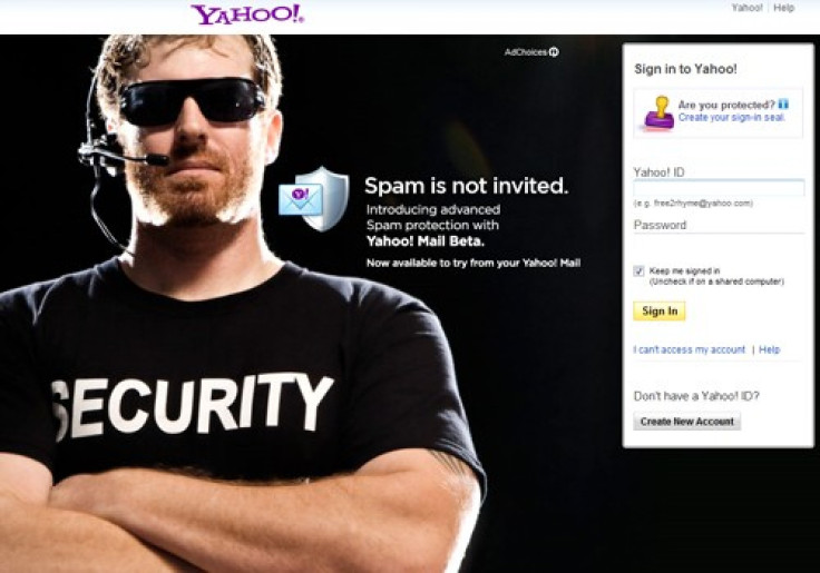 Yahoo! Mail spam filter