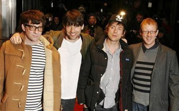 UK band Blur to receive lifetime BRIT award in 2012