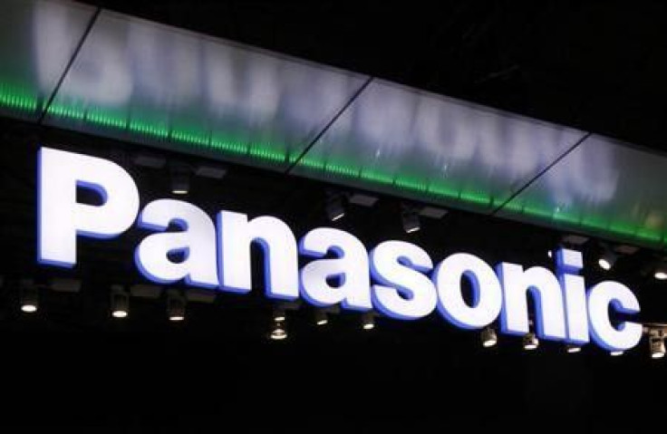 Logo of Panasonic Corp. is seen at CEATEC JAPAN 2011 electronics show in Chiba, east of Tokyo, October 4, 2011. The IT & Electronics comprehensive exhibition goes on till October 8.