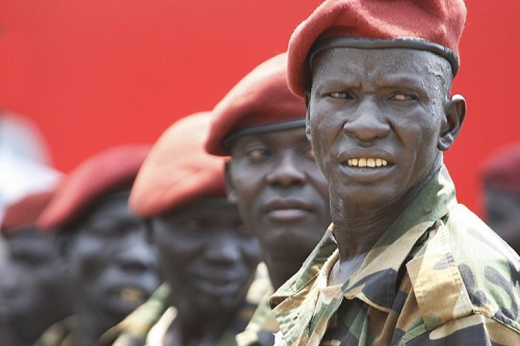 South Sudanese army personnel