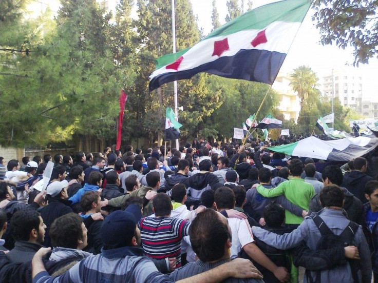 Protests in the Syrian City of Homs