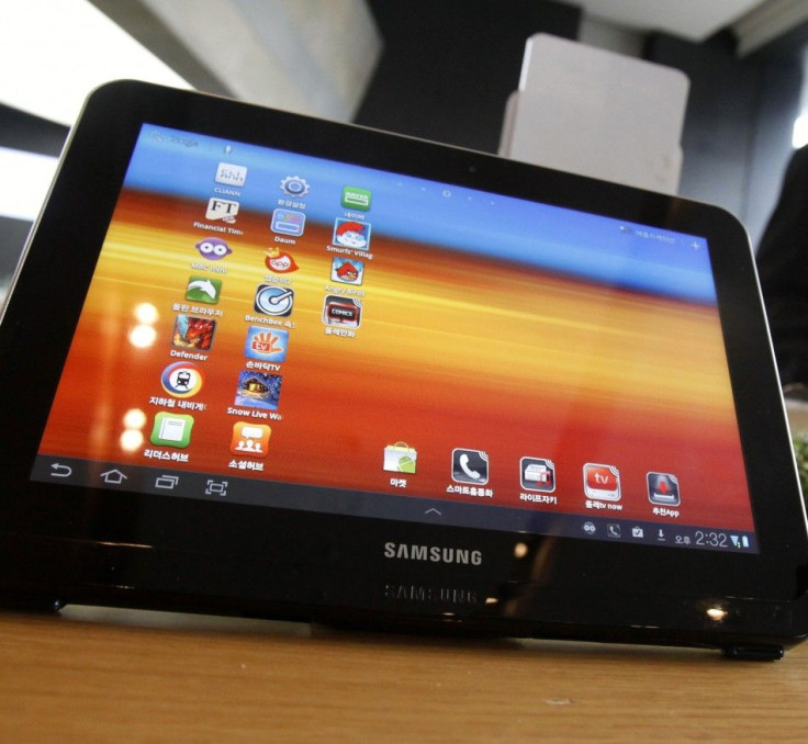 Samsung's tablet will reportedly feature Android Ice Cream Sandwich, Android Beam, and run on a dual-core Exynos 5250 processor, which can run at 2 GHz.