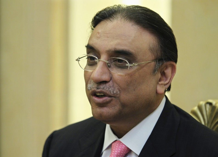 Pakistani President Asif Ali Zardari