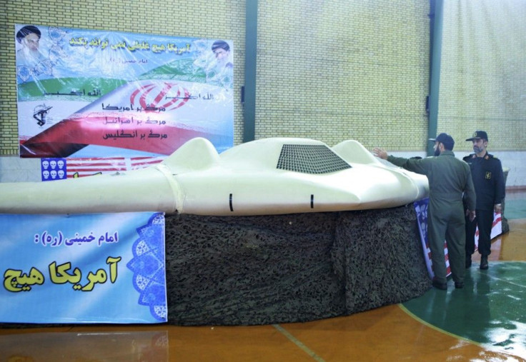 U.S. RQ-170 unmanned spy plane in Iran.