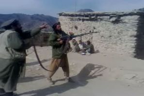 Undated image taken from a video recording provided by the Pakistan Taliban