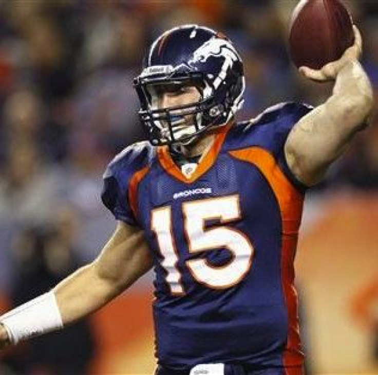 With Sunday&#039;s unlikely win over the Bears in overtime, Tim Tebow and the Broncos have improved from worst to first in the AFC West.