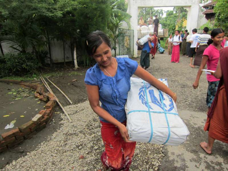 Aid Workers In Myanmar