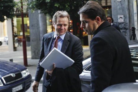 IMF&#039;s Chief of Mission Thomsen arrives at the finance ministry in Athens