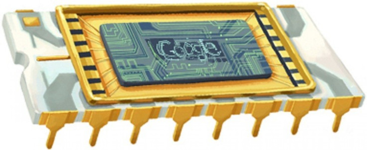 Microchip - Robert Noyce Google Doodle