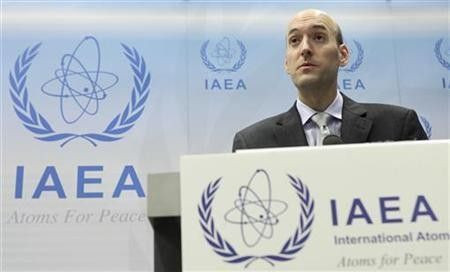 Chairman of the U.S. Nuclear Regulatory Commission (NRC) Gregory Jaczko attends a news conference during the Ministerial Conference on Nuclear Safety in Vienna in Vienna June 21, 2011.