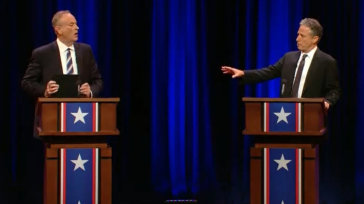 Jon Stewart, Bill O'Reilly Debate
