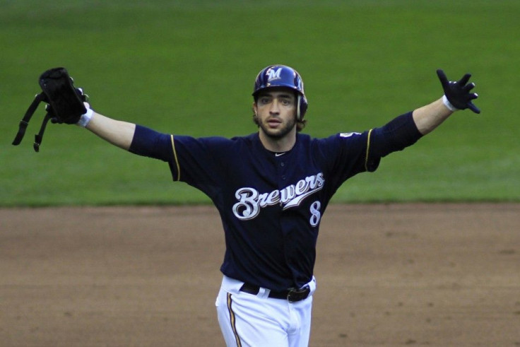 Ryan Braun was originally suspended for 50 games after testing positive for a banned substance in October.
