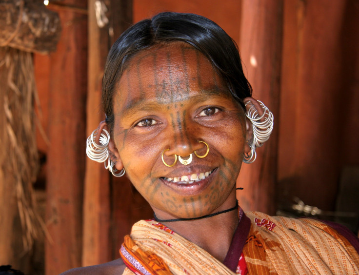 Indian tribal woman