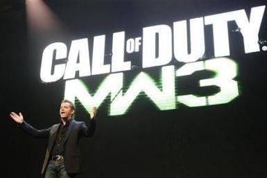 Activision Publishing CEO Eric Hirshberg speaks during the premiere of the video game &#039;&#039;Call of Duty: Modern Warfare 3&#039;&#039; in Los Angeles, California
