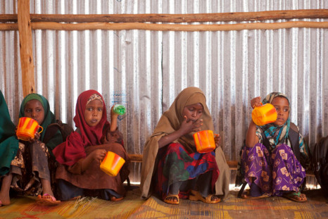 Somali refugee children -- UN Hunger report