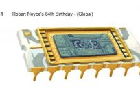 Google Doodle for Robert Noyce