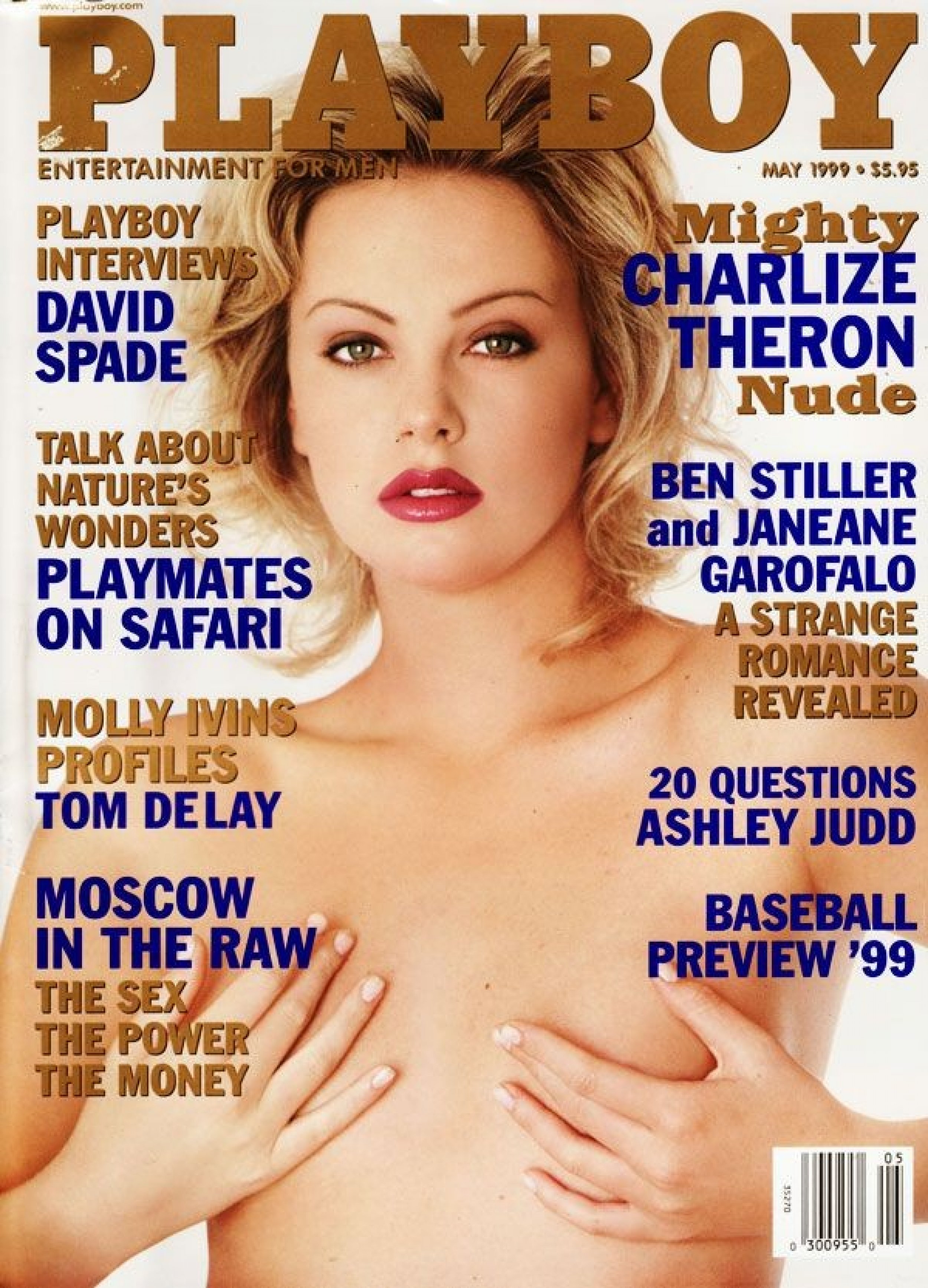 Charlize Therons Playboy Cover