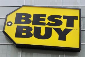 File photo of Best Buy logo seen at a store in Toronto.