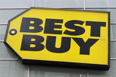 File photo of Best Buy logo seen at a store in Toronto.