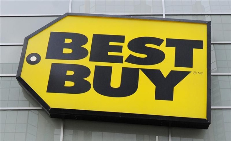 File photo of Best Buy logo seen at a store in Toronto.