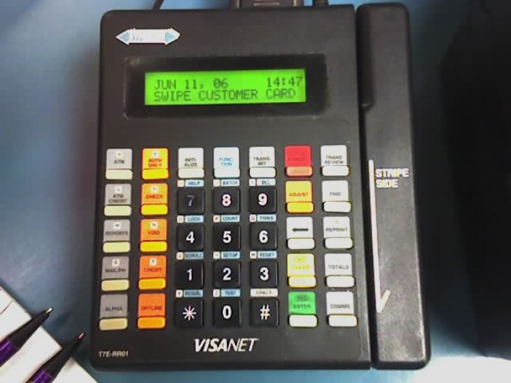 Credit card terminal 