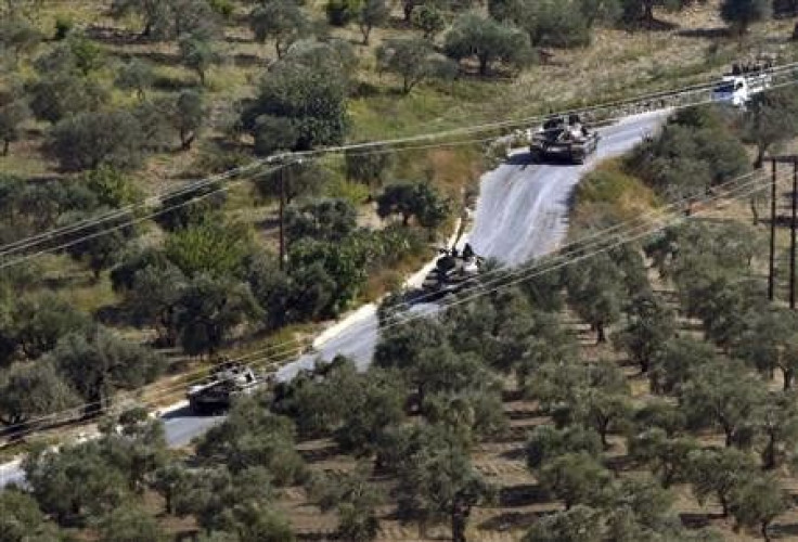 Syrian Tanks, Oct. 13, 2012
